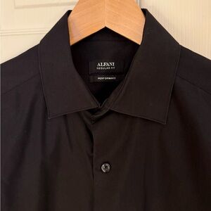 Alfani Black Shirt M 15-15/12x34-35